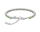 Byzylyk për femra Lacoste Tennis Duchess 2040500, i argjendtë/ i gjelbër