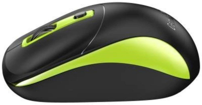 Безжичен глушец Genius NX-7123, 1200 DPI, со копче Copilot, црно-зелен