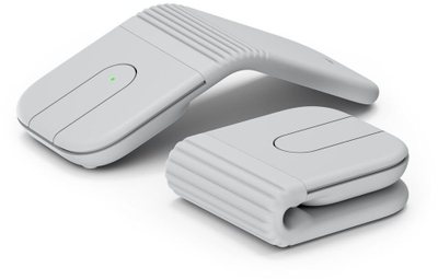 Miu Logitech Mobi Fold, Bluetooth, 4000 DPI, e bardhë