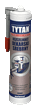 Silicon çatie Tytan Roof Sealant, 310ml, për kulme, ngjyrë argjendtë