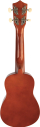 Ukulele soprano Luna Guitars Supremo UK21 DW, 21", dru i errët