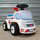 Makine ride-on FALK Ambulancë, me timon e borie, sedilje me hapësirë, e bardhë