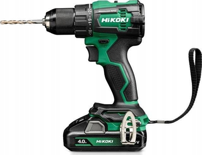 Stërvitëse me goditje me bateri Hikoki DV18DE WHZ, 18V, 2x 4.0Ah, jeshile me të zezë