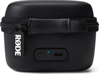Kuti karikimi Rode Charge Case Plus për Wireless GO Gen 3, e zezë