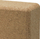 Блок за јога GAIAM Cork Yoga Cube 52292, природна тапка, кафеава