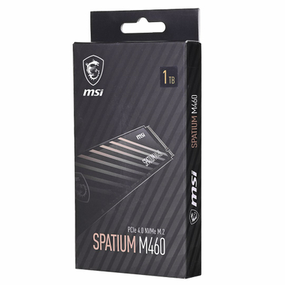 Disk SSD MSI Spatium M460, M.2, 1TB, PCIe 4.0