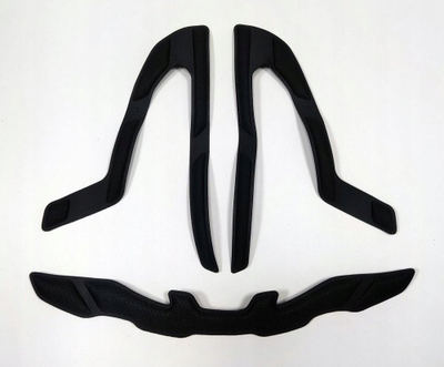 Jastëkë të brendshëm për helmetë Giro Radix, madhësia L 59-63 cm, të zinj