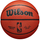 Top basketbolli Wilson NBA Authentic Series WTB7200XB, për brenda edhe jashtë, portokalli