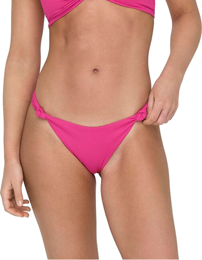Bikini të poshtme ONLY ONLSIENNA, rozë