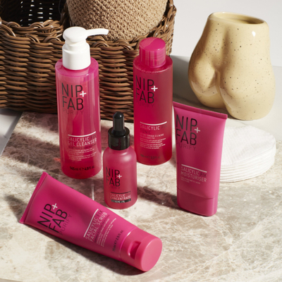 Xhel pastrimi për fytyrën Nip Fab Salicylic Fix, 145 ml, me acid salicilik, rozë