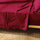 Çarçaf Douceur d'intérieur Classic Cotton, pambuk organik, 240x300 cm, bordo