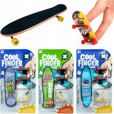 Играчка фингерборд Трифокс FINGER SKATEBOARD 1D, пластика, за деца 3+