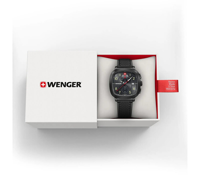 Orë klasike për meshkuj WENGER, e zezë