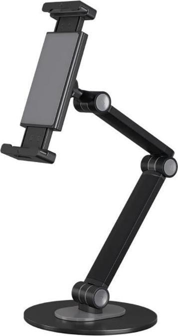 Држач за маса за таблет Neomounts DS15-550BL1, прилагодлива висина 47 cm, ротација 360°, црн
