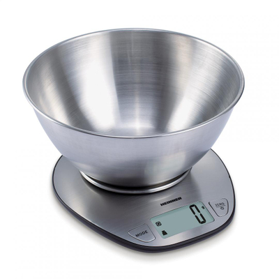 Peshore kuzhine Heinner HKS-5SS, 5kg, çelik inox, gri