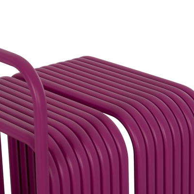 Stol alumini HomeMarkt INTREPID HM6326.05, 40x38x55 cm, vjollcë