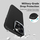 Mbrojtëse telefoni Tech-Protect Ion Carbon për Samsung Galaxy S25, MagSafe, e zezë