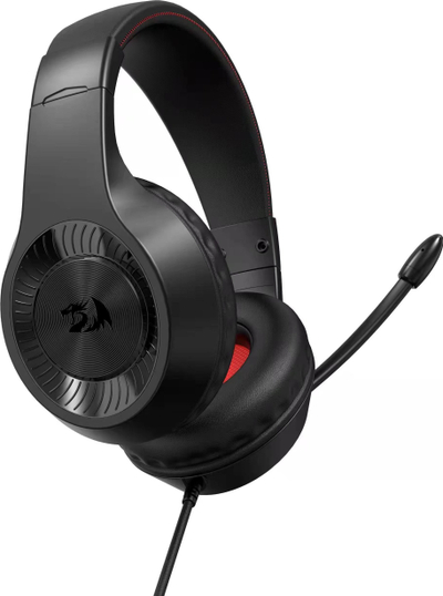 Kufje gaming Redragon Pelias H130, 40mm, me mikrofon, të zeza