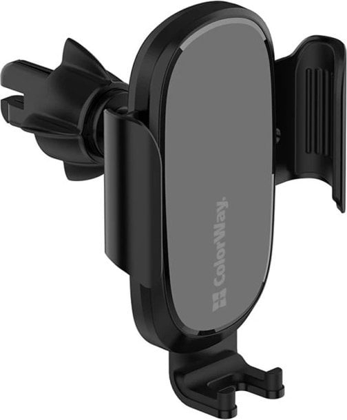 Karikues wireless për veturë ColorWay Air Vent CW-CHAW038Q-B, 15W, montim në grilë ajri, i zi