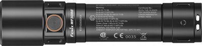 Elektrik dore Fenix WF30RE EX, 280 lm, i zi