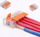 Set lidhësa elektrikë të shpejtë Eurokomp E6079, 75 copë, për tela njëpërçues dhe shumëpërçues, shumëngjyrësh