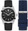Set Guess Crescent GW0630G1, orë dore + rrip për orë