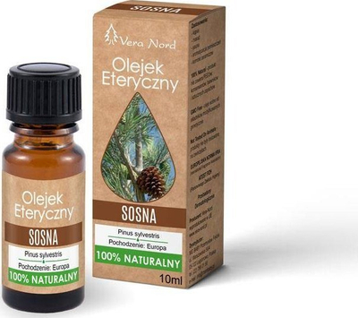 Vaj esencial Vera Nord Scots Pine, 100% natyral, 10ml