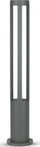 Dritë kopshti LED V-TAC VT-820, 10W, 80cm, gri