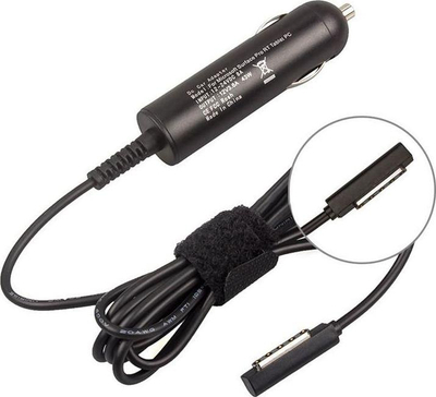 Karikues makine CoreParts MBXMS-DC0001, 3.6A, për Microsoft Surface, i zi