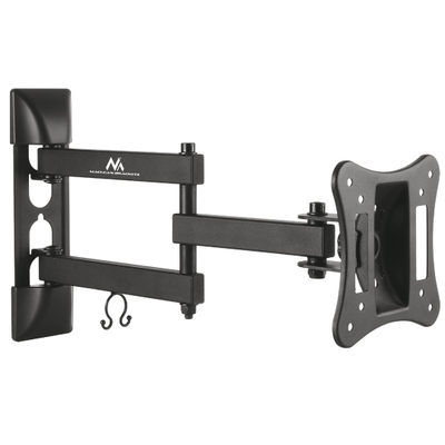 Mbajtëse muri për TV Maclean MC-719, 13"-27", 15 kg, e zezë