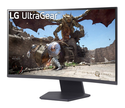 Monitor gaming LG UltraGear 32GS60QC-B, 31.5", 2560 x 1440, i zi