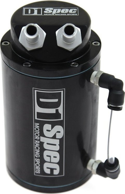 Depozitë vaji Oil Catch D1Spec DS-OT-008, hyrje 15mm, universale, e zezë