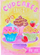 Set artistik Candiy Muffins Box, akuarela për kalamoj, shumëngjyrësh