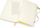 Bllok shënimesh Moleskine Classic Leather, i madh 13 x 21 cm, faqe me vija, Amber Yellow