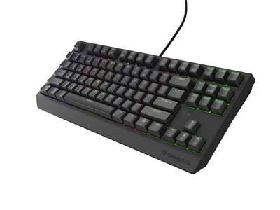 Tastierë mekanike Genesis Thor 230 TKL, Outemu Brown, RGB, e zezë