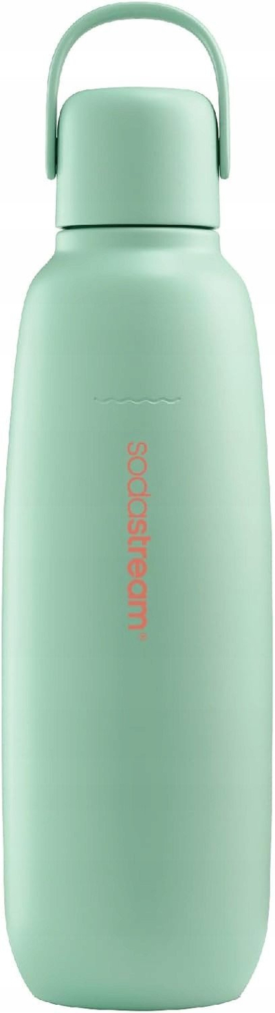 Шише SodaStream Fizz &amp; Go Bottle, 0.9L, инокс, нане зелена