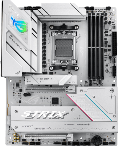 Pllakë amë ASUS ROG Strix B850-A Gaming WiFi, ATX, AMD AM5, WiFi 7, e bardhë