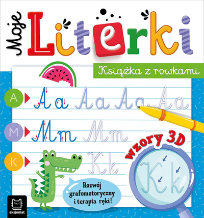 Libër interaktiv My Letters, me brazda 3D, lojëra grafomotore, për fëmijë 4 6 vjeç