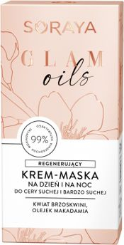 Крем за лице Soraya GLAM OILS, регенерирачки крем-маска, 50ml