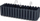 Vazo ballkoni BOARDEE FENCYCASE W, 58x18x16.2 cm, antracit