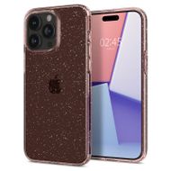 Mbështjellës për iPhone 15 Pro Max Spigen Liquid Crystal Glitter, rozë
