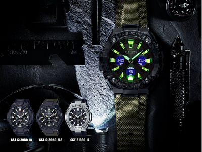 Orë dore Casio G-Shock G-Steel GST-W130BC-1A3ER