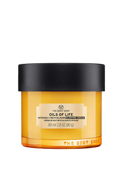 Krem nate për rigjallërim të lëkurës The Body Shop Oils Of Life, 80 ml