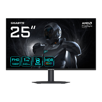 Monitor gaming Gigabyte G25F2A, 24.5", FHD 240Hz, 1ms, i zi
