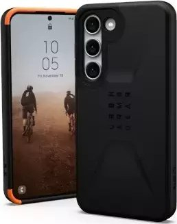 Mbrojtëse telefoni UAG Civilian për Samsung Galaxy S23 Plus, 6.6", që s’e ha kollaj goditja, e zezë