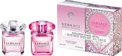 Сет парфем Версаче Брајт Кристал, 30ml EDT, 30ml EDP Абсолу, за жени