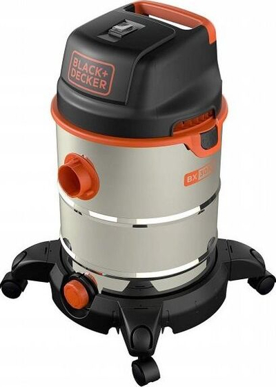 Fshesë industriale Black&amp;Decker BXVC30XTDE, 30L, wet &amp; dry, inox