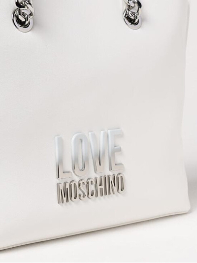 Çantë për femra Love Moschino, e bardhë