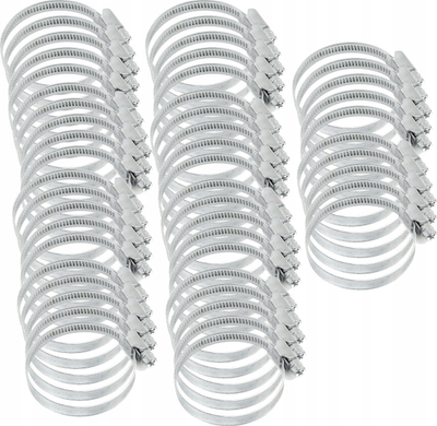 Kapëse gome për gypa, 25mm–40mm, çelik i galvanizuar W1