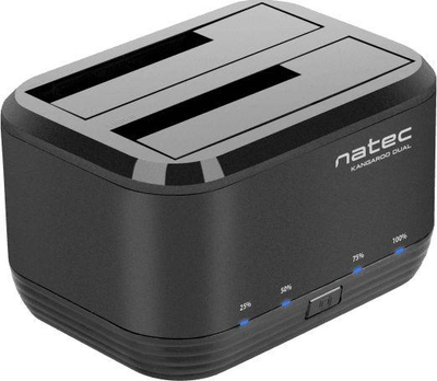 Stacion lidhës për hard diskun Natec KANGAROO DUAL, 2.5 ", 3.5", USB 3.0